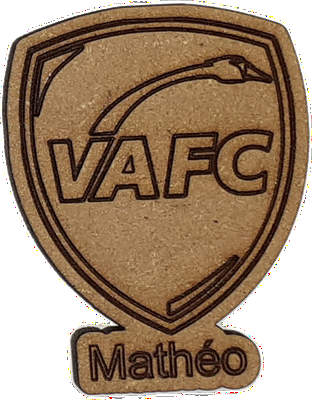 Magnet - Logo sport VAFC personnalisable